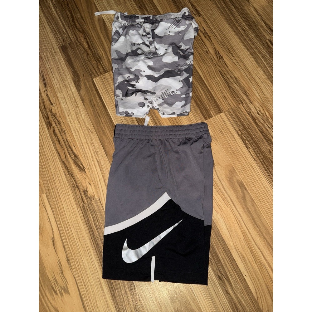 Nike Boys Sz M Medium Shorts Athletic Dri-fit Lot Pockets 10/12 KD Durant